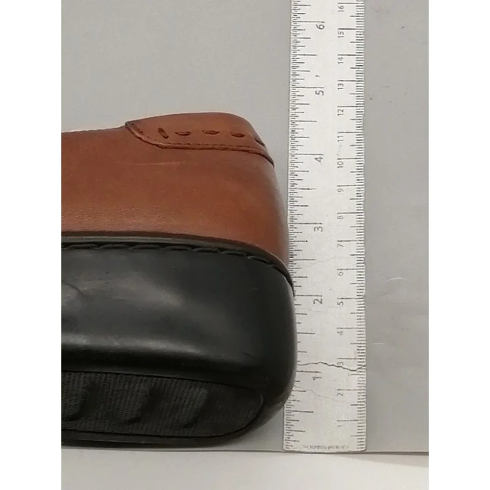 Naturalizer Shoes Loafers Womens Brown 9 Narrow Leather Walking Stretch 721N75